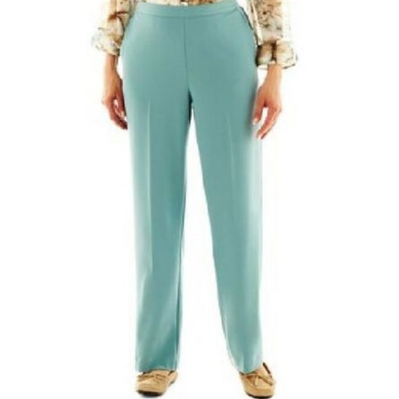 Alfred dunner stretch pants chestnut hill size 10 NEW - Picture 1 of 3